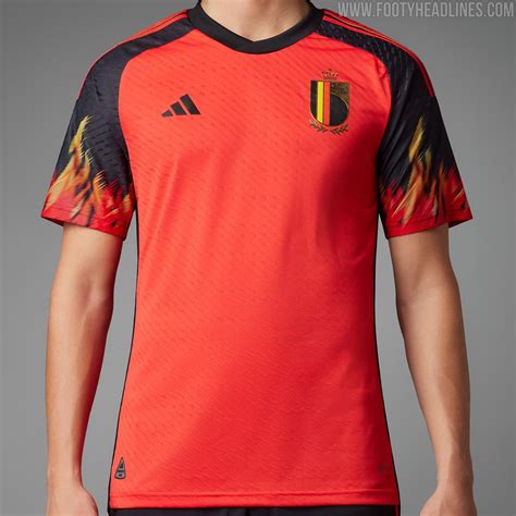 belgium home and away kit